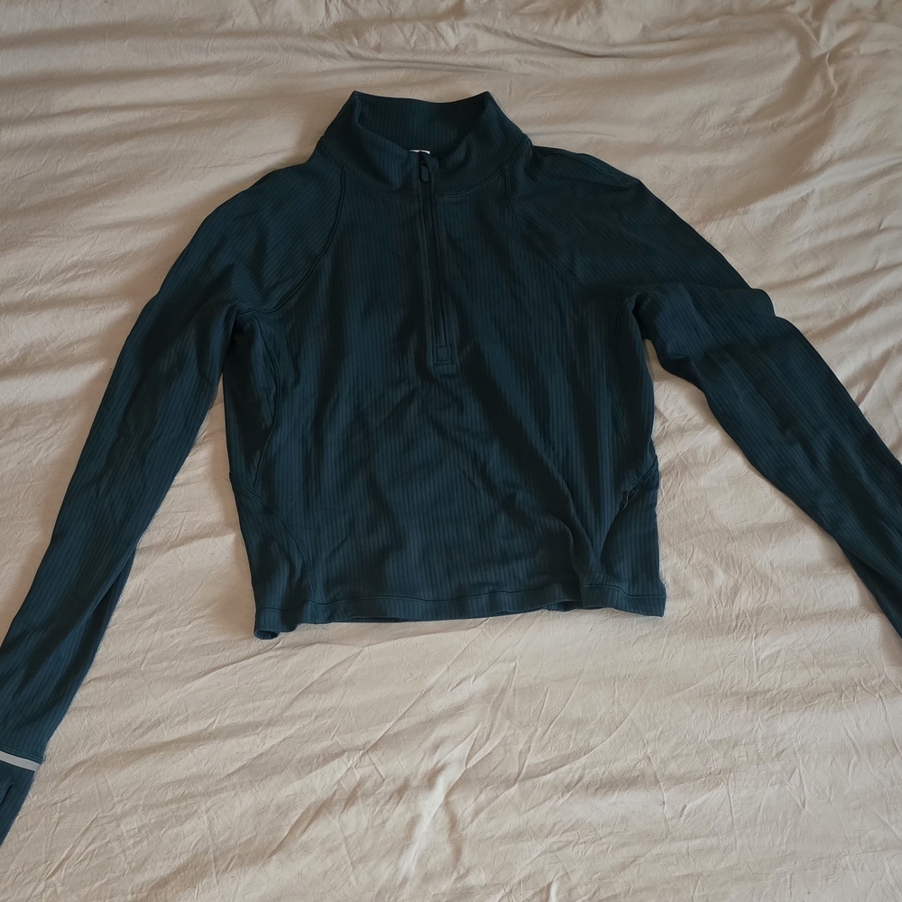 Teal Long Sleeve Women's Top